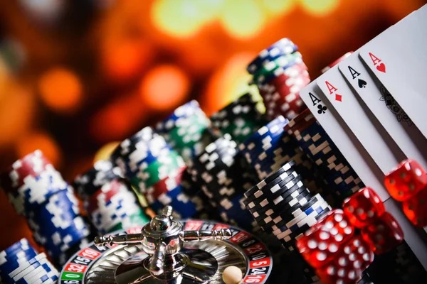 Live table games and slot machines interface